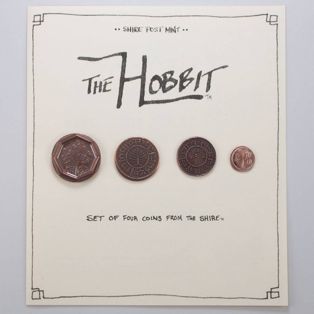 The Hobbit Set #1 - The Shire Set of Four Coins