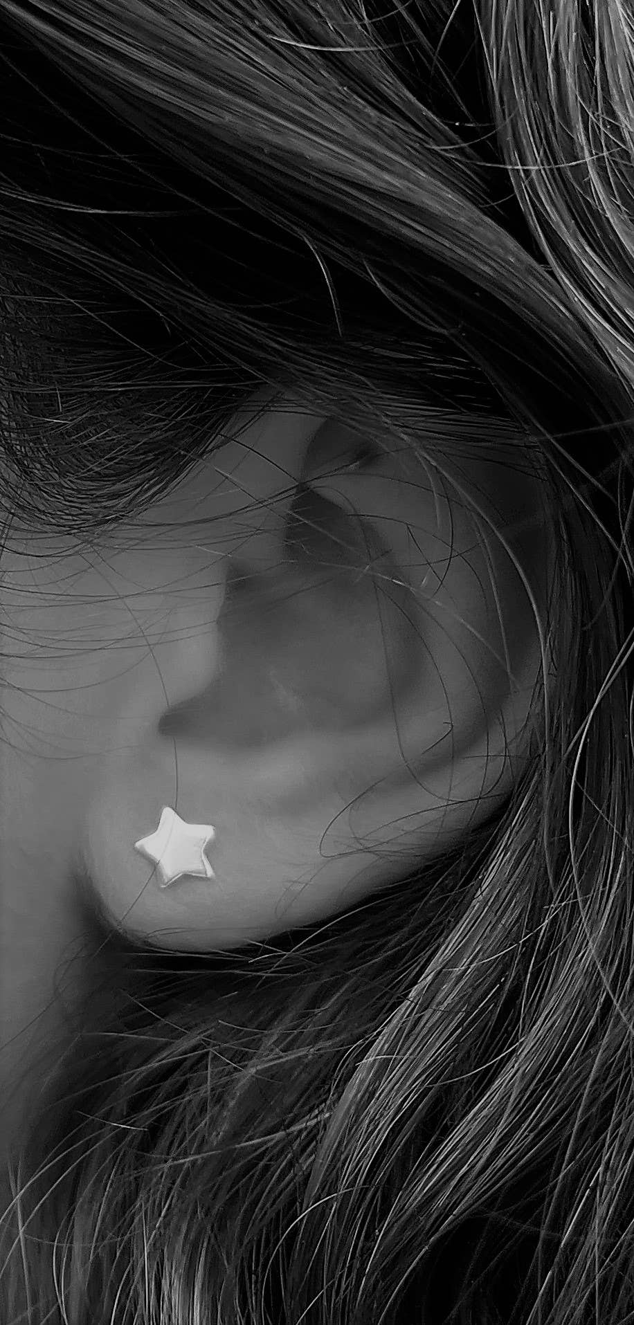 Star and Moon Book Lovers Studs - Sterling Silver