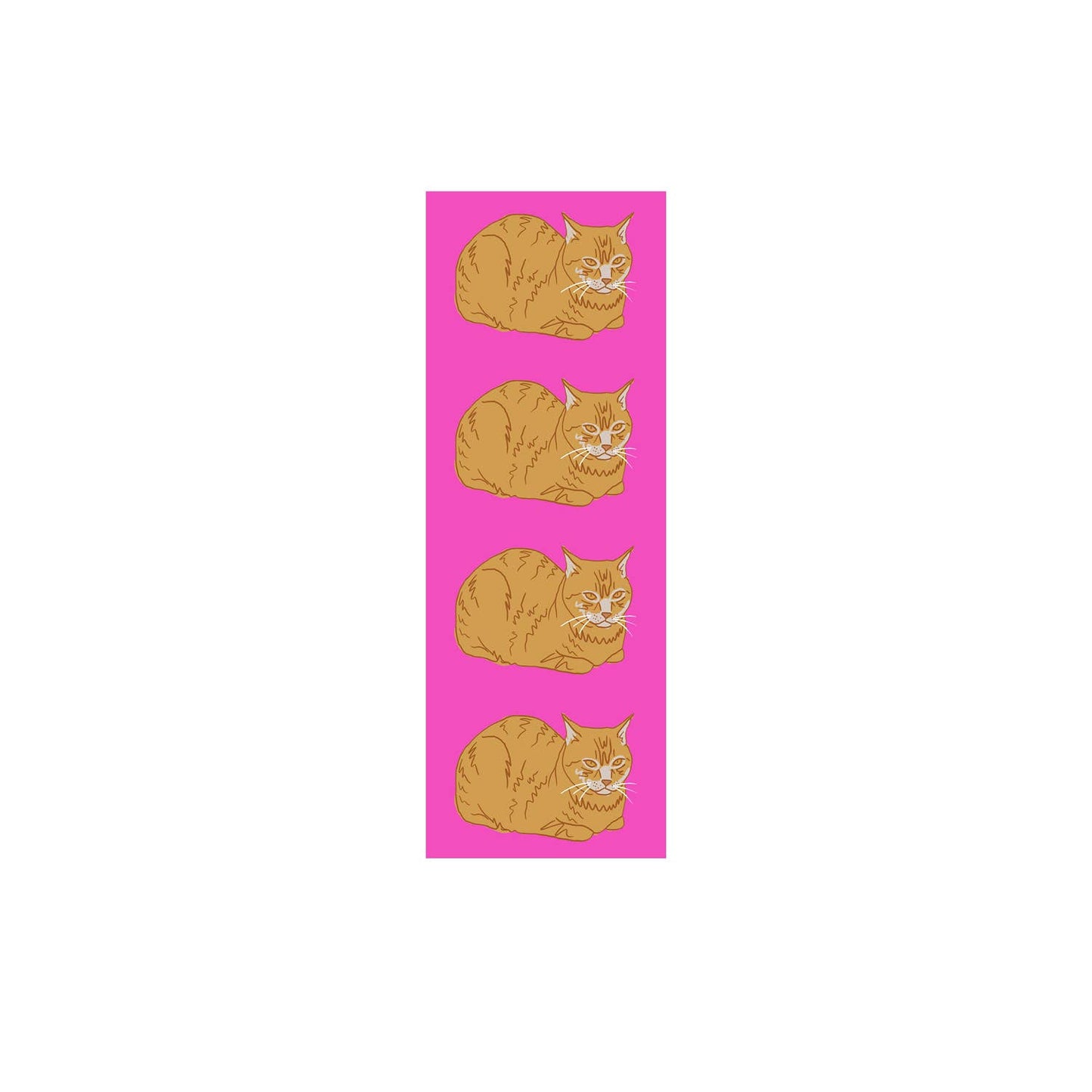 Loaf Cat Double Sided Bookmark