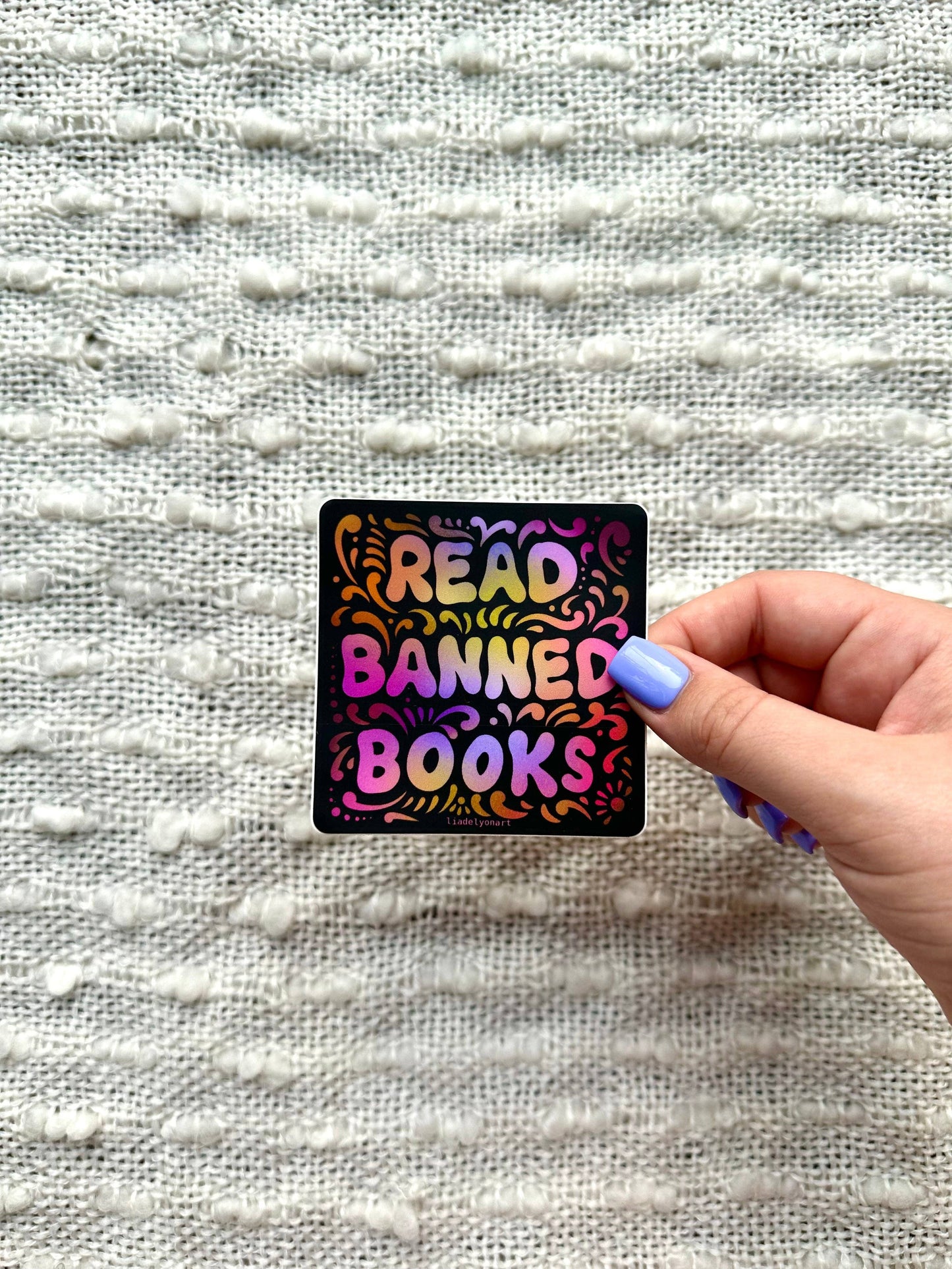 Read Banned Books Sticker