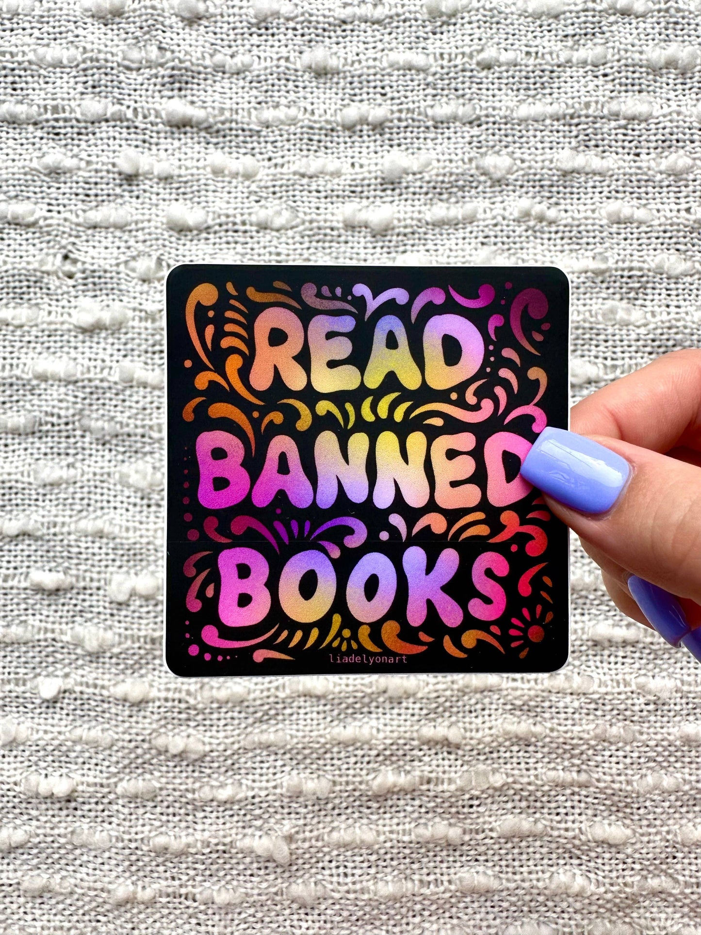 Read Banned Books Sticker