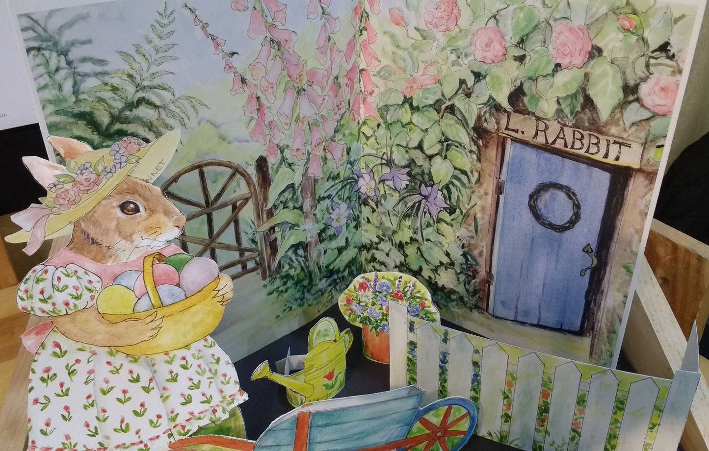 #3001 - Lou-Lou Rabbit Paper Doll Kit