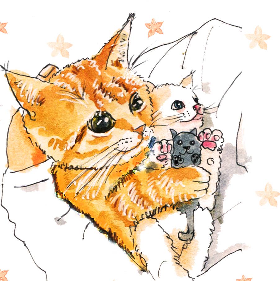 Raise Grand Kitty - Funny Mother's Day Card