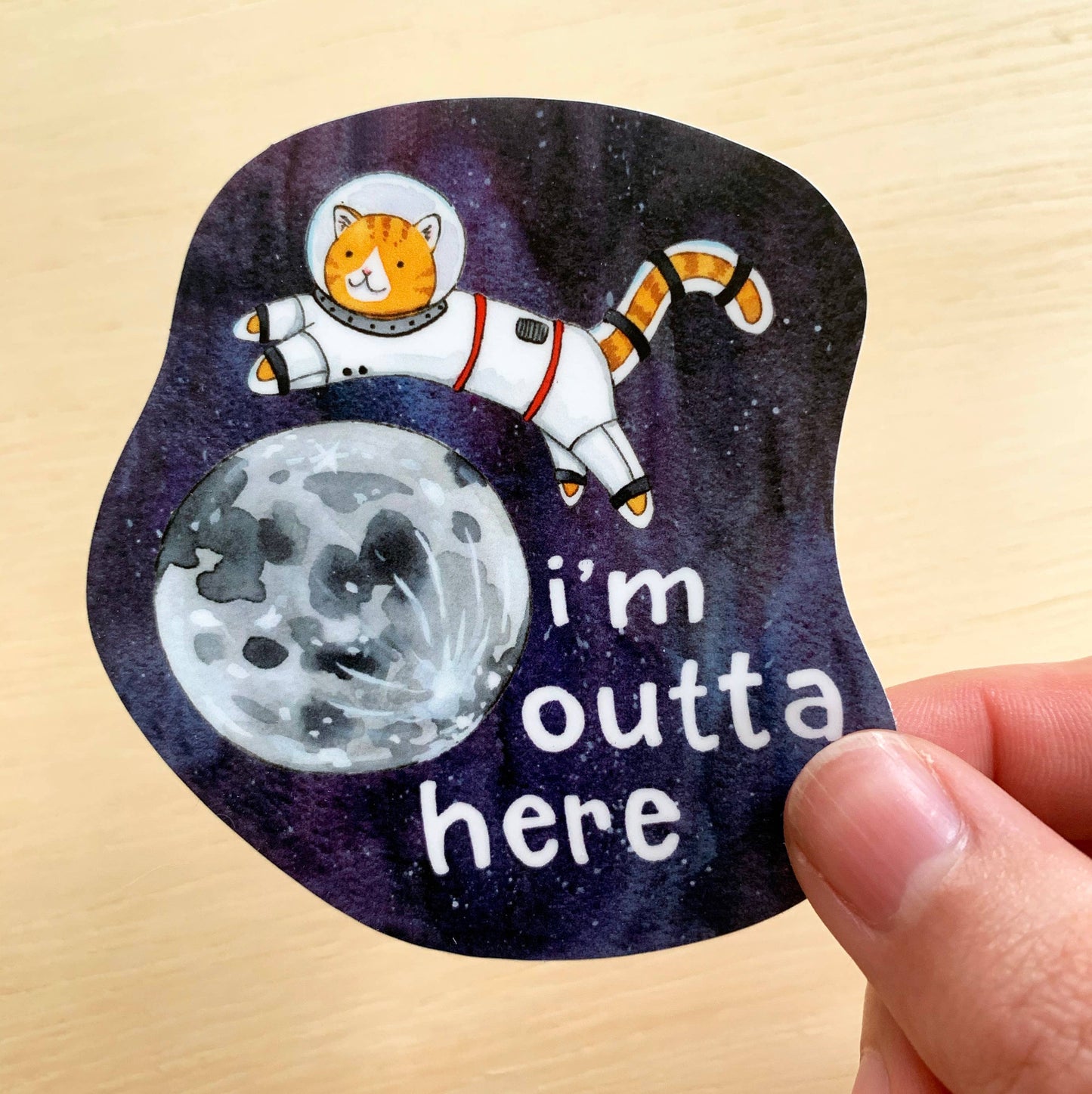 I'm Outta Here Sticker