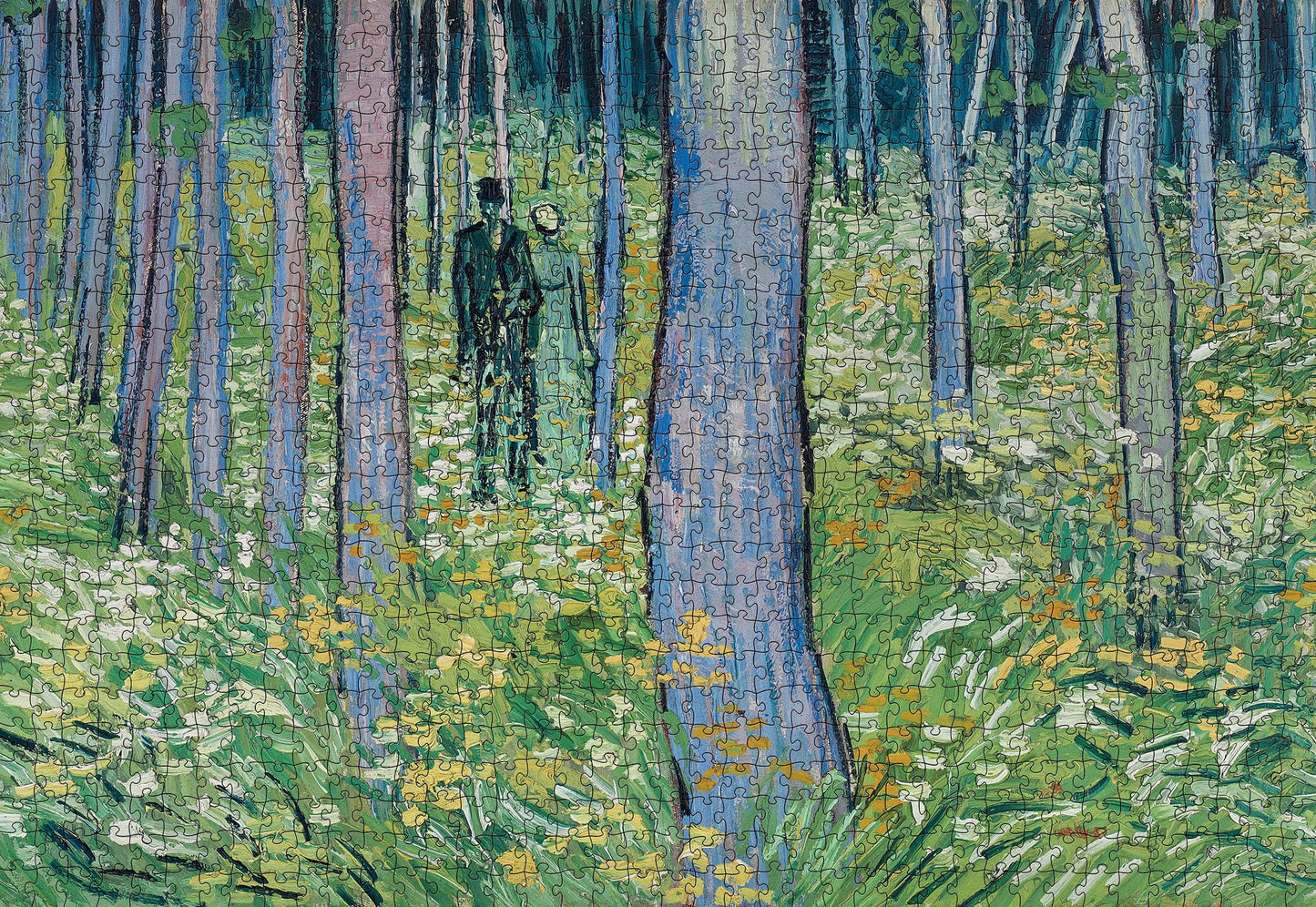 Vincent van Gogh: Undergrowth with Two Figures 1000-Piece Jigsaw Puzzle