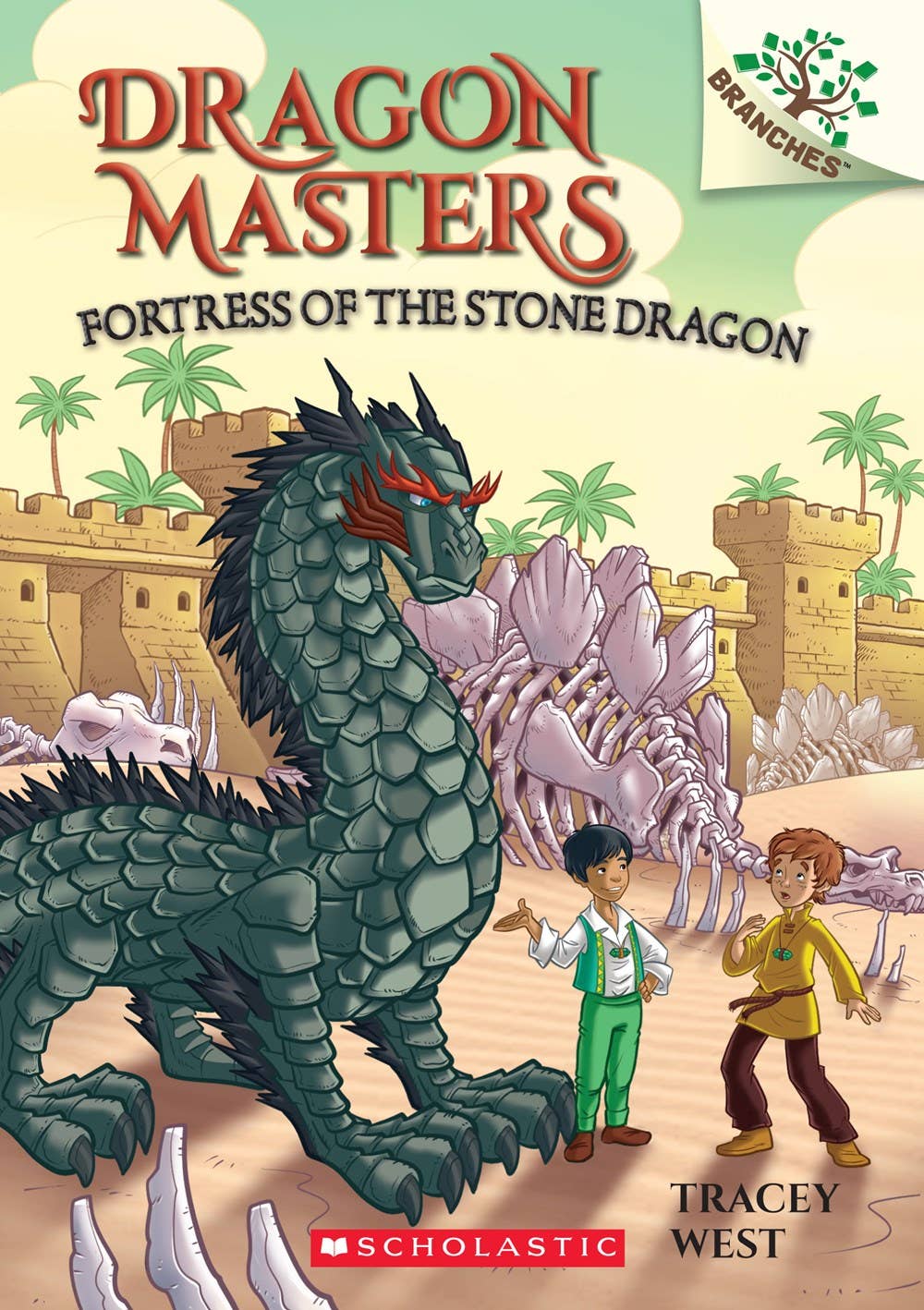 Fortress of the Stone Dragon: Dragon Masters #17 by Tracey West