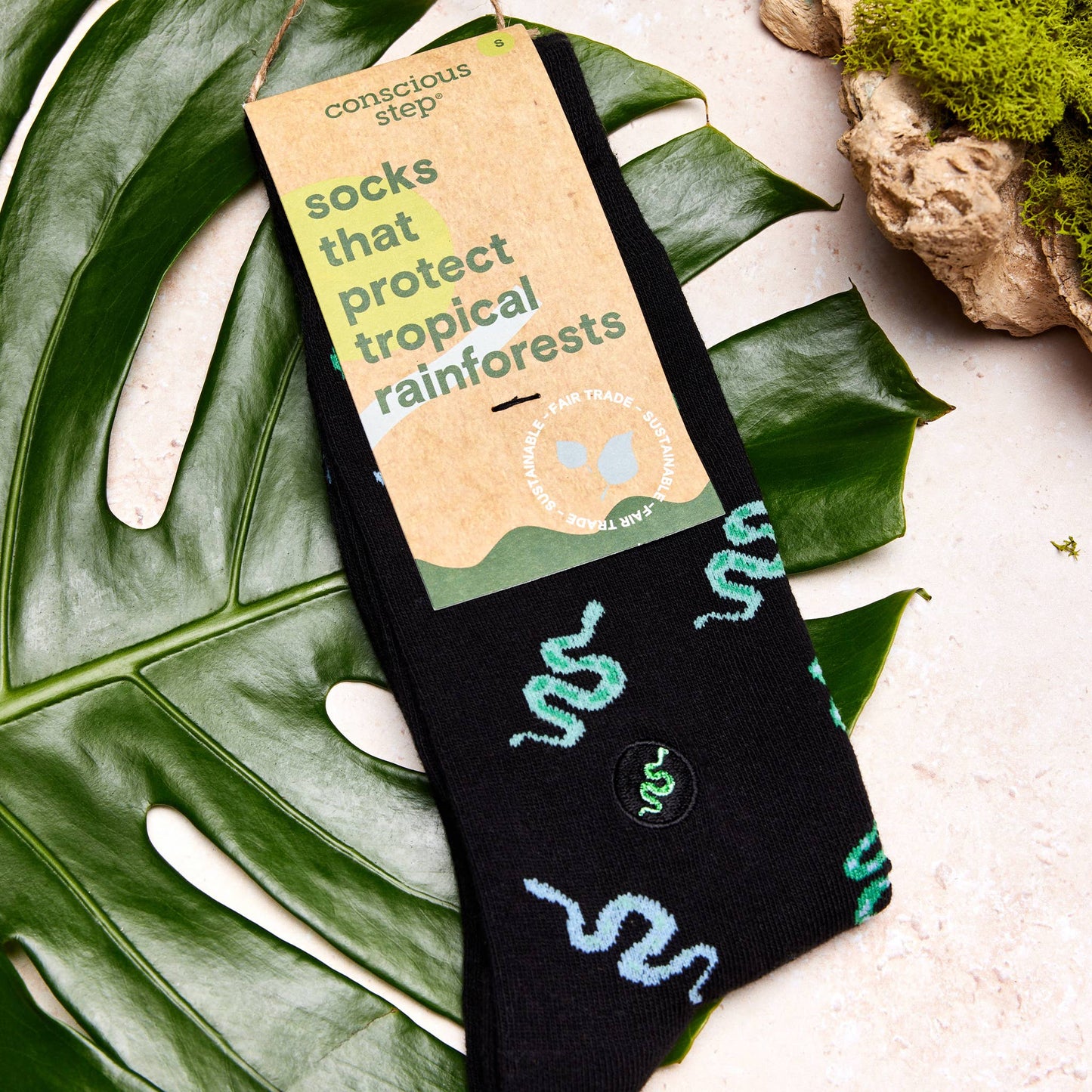 Socks that Protect Tropical Rainforests (Slithering Snakes)
