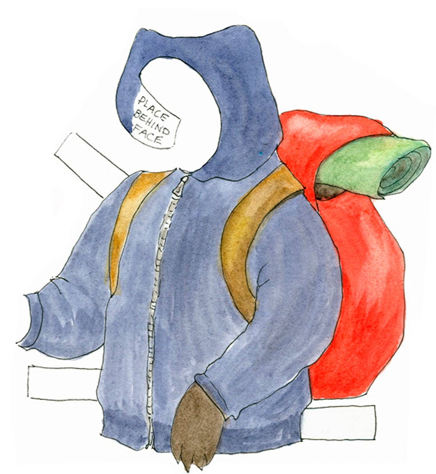 #3000 - Cedric Bear Paper Doll Kit