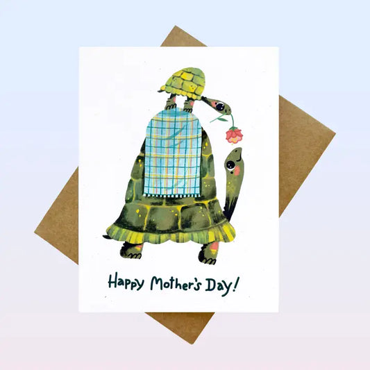 Happy Mother's Day Turtle Love Greeting Card