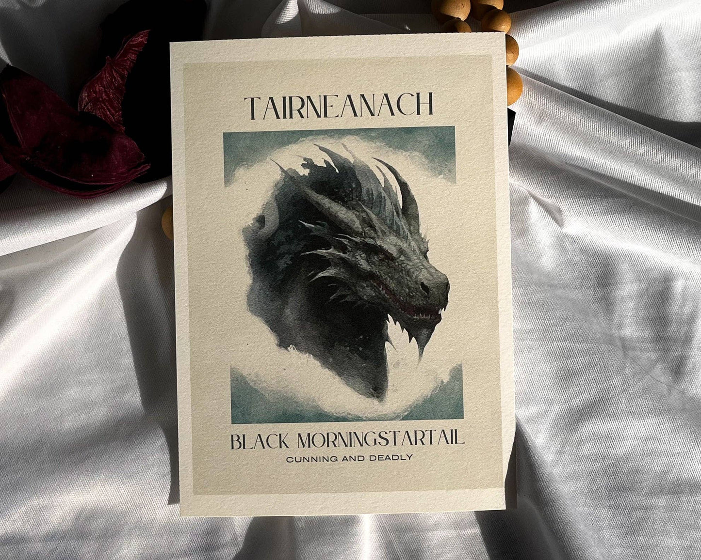 Fourth Wing Basgiath War College 5x7 Art Print Bookish Gift — Tairneanach