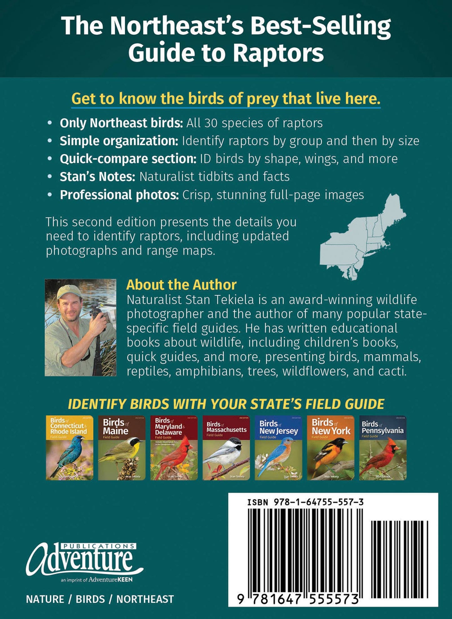 Birds of Prey of the Northeast Field Guide 2nd Edition