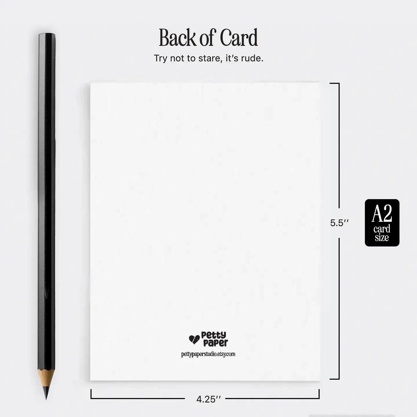 Snarky Book Lover Gift - A2 Witty Greeting Card