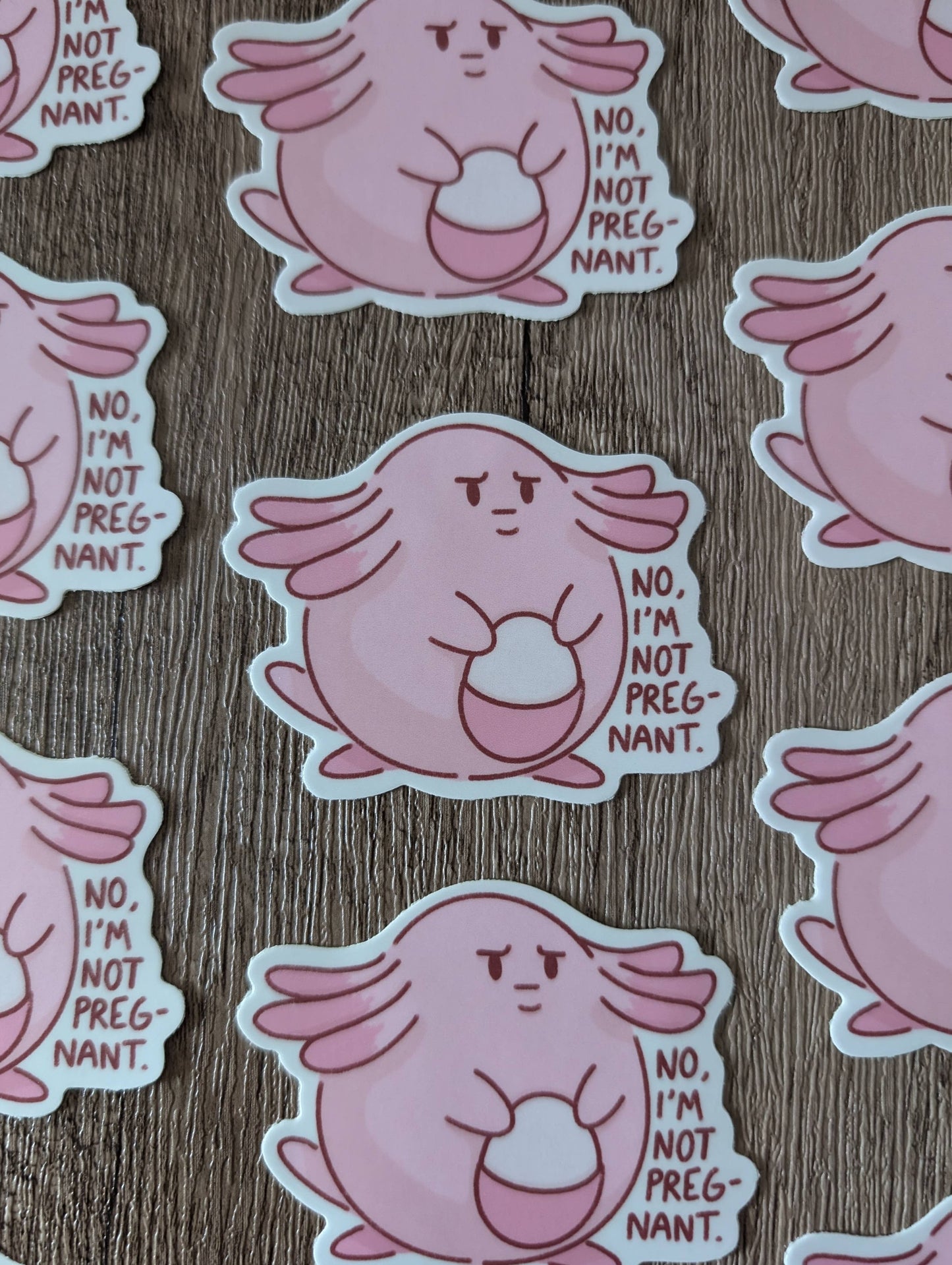 Chansey - Cute Pokémon Nintendo Game Vinyl Sticker