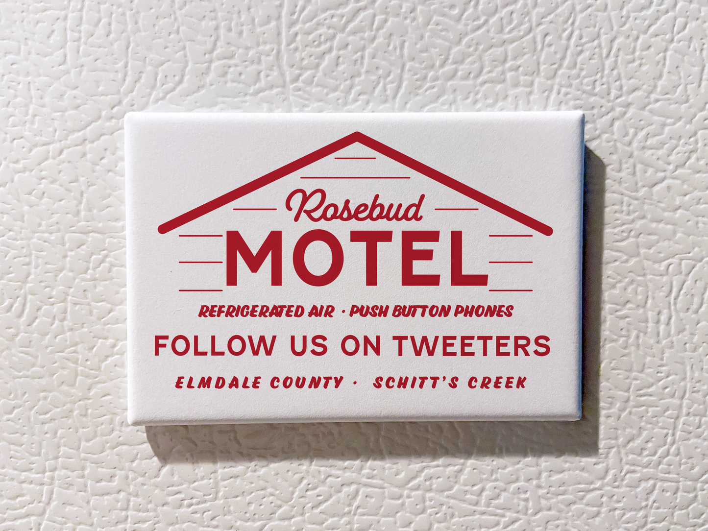 Rosebud Motel Souvenir Magnet -Schitt's Creek