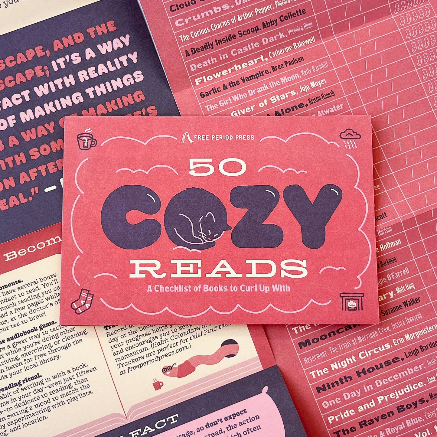 50 Cozy Reads: A Checklist of Books to Curl Up With