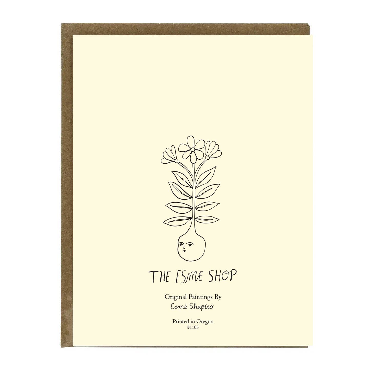 Winking At You Greeting Card