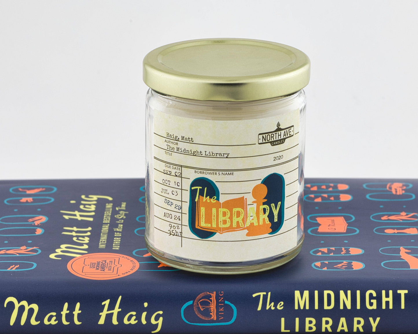 The Midnight Library Candle (9 oz.)