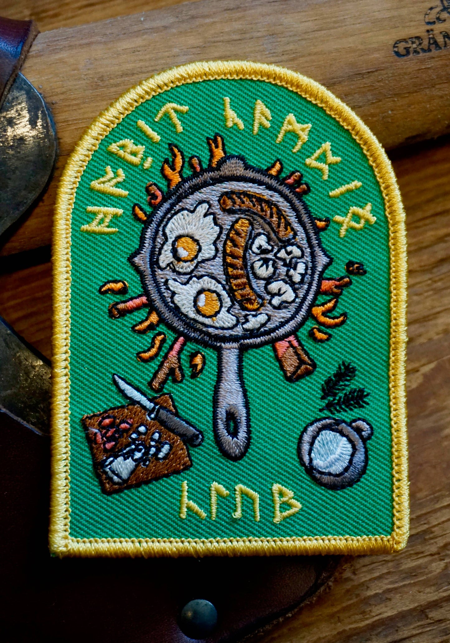 Hobbit Camping Club Breakfast Patch