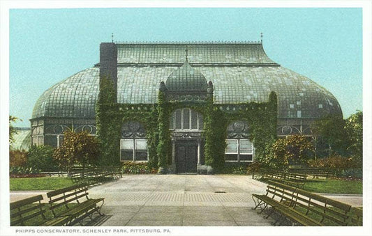 Postcard PA-558 Phipps Conservatory, Pittsburgh