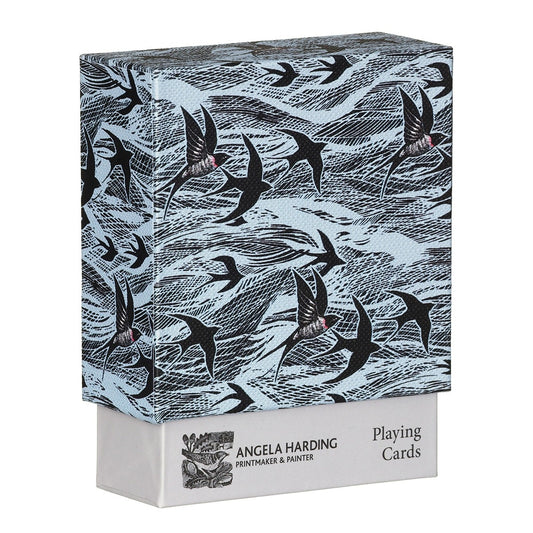 Angela Harding Swallows & Sea Playing Cards