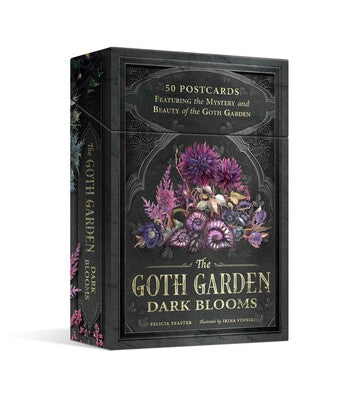 The Goth Garden Dark Blooms Postcards
